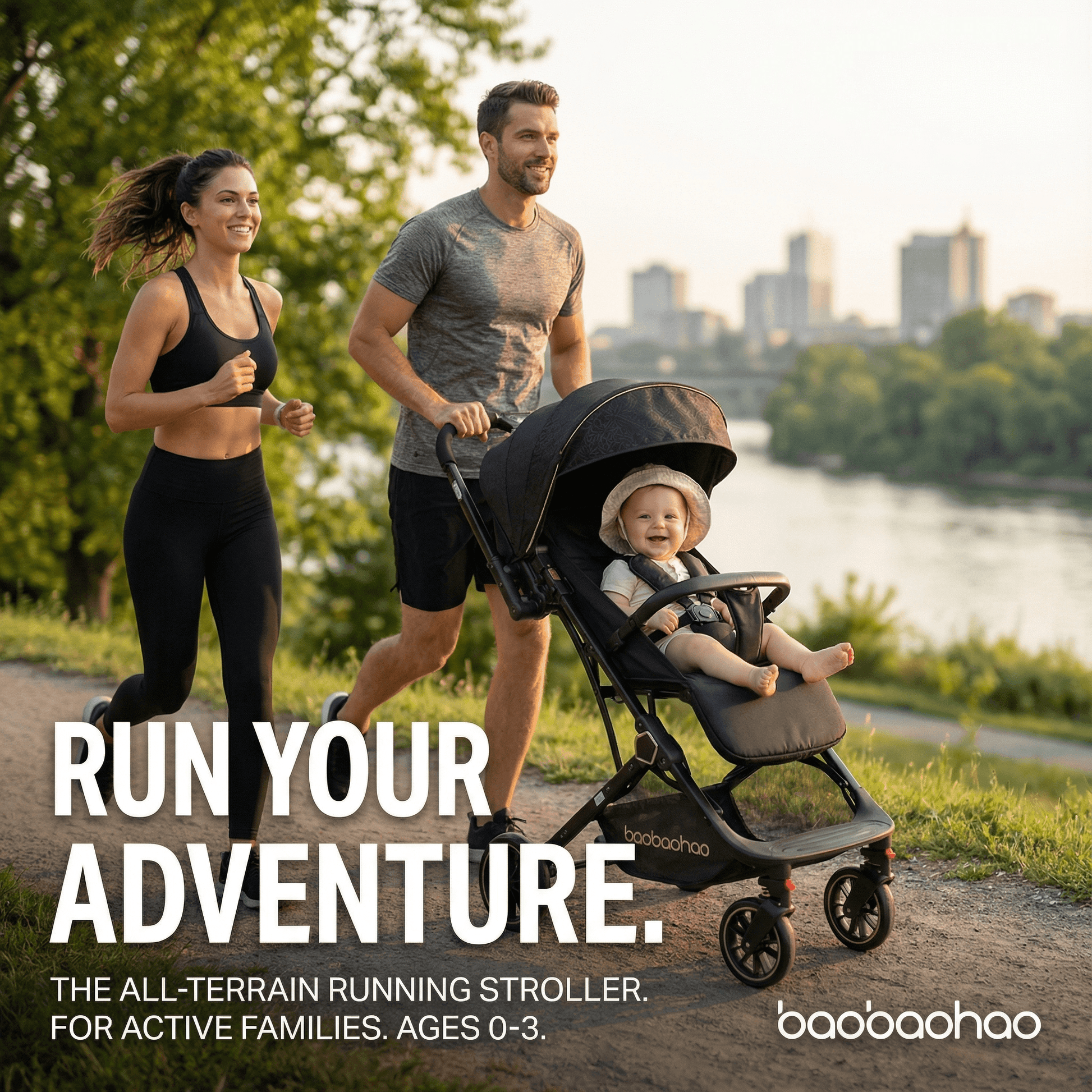 Baobaohao Y8 2-Way Facing Baby Stroller – Lightweight, Foldable & Travel-Friendly