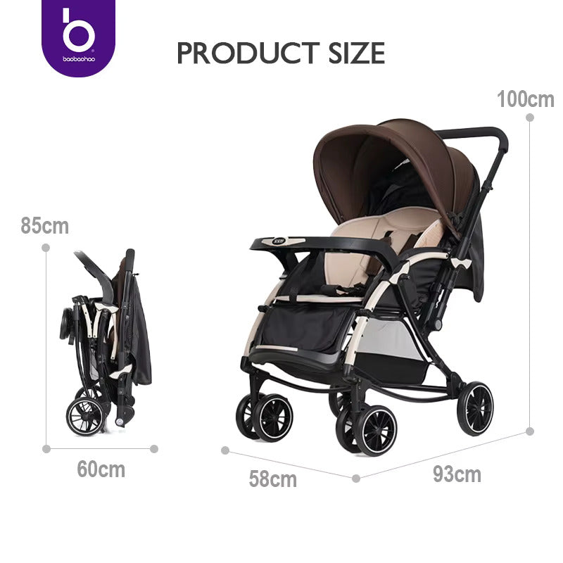 Baobaohao Stroller Comes with Rocker & Dining | Premium Quality