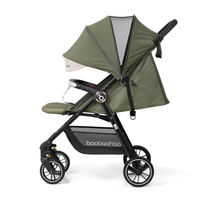Baobaohao A6 Baby Stroller, Lightweight & Foldable Travel Pram for Newborns & Toddlers – Olive Green