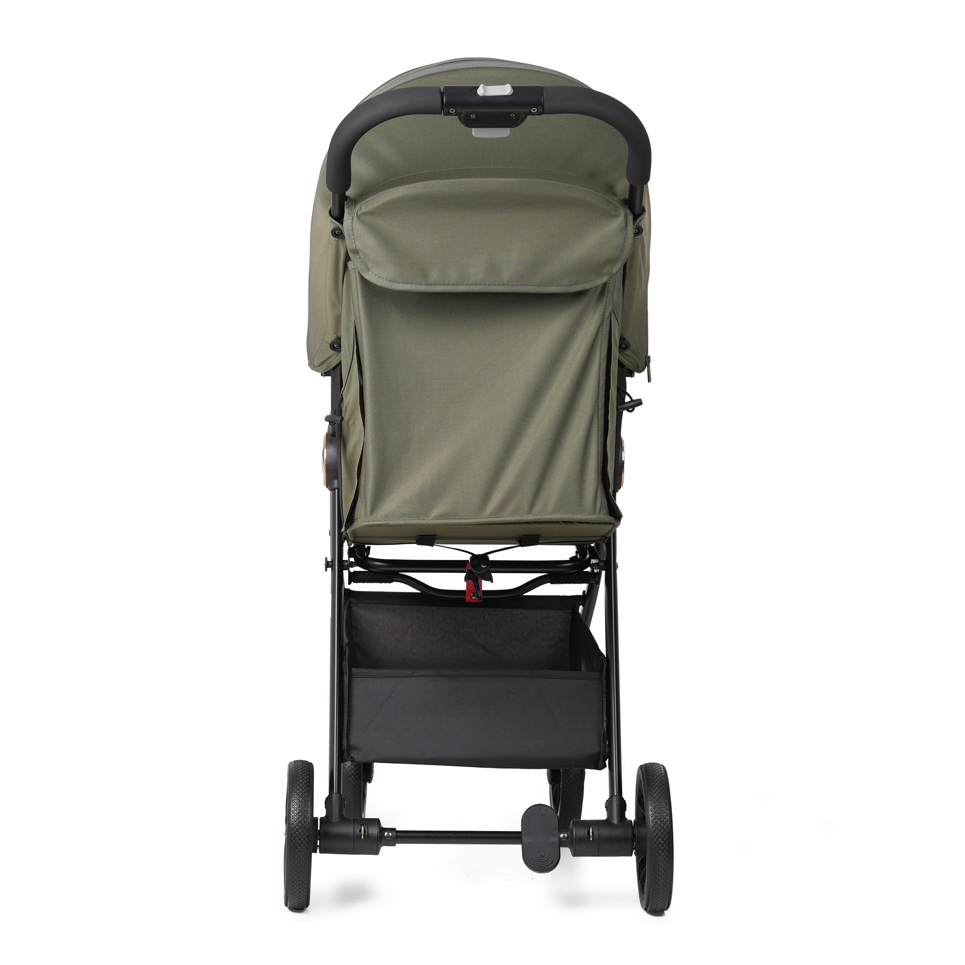 Baobaohao A6 Baby Stroller, Lightweight & Foldable Travel Pram for Newborns & Toddlers – Olive Green