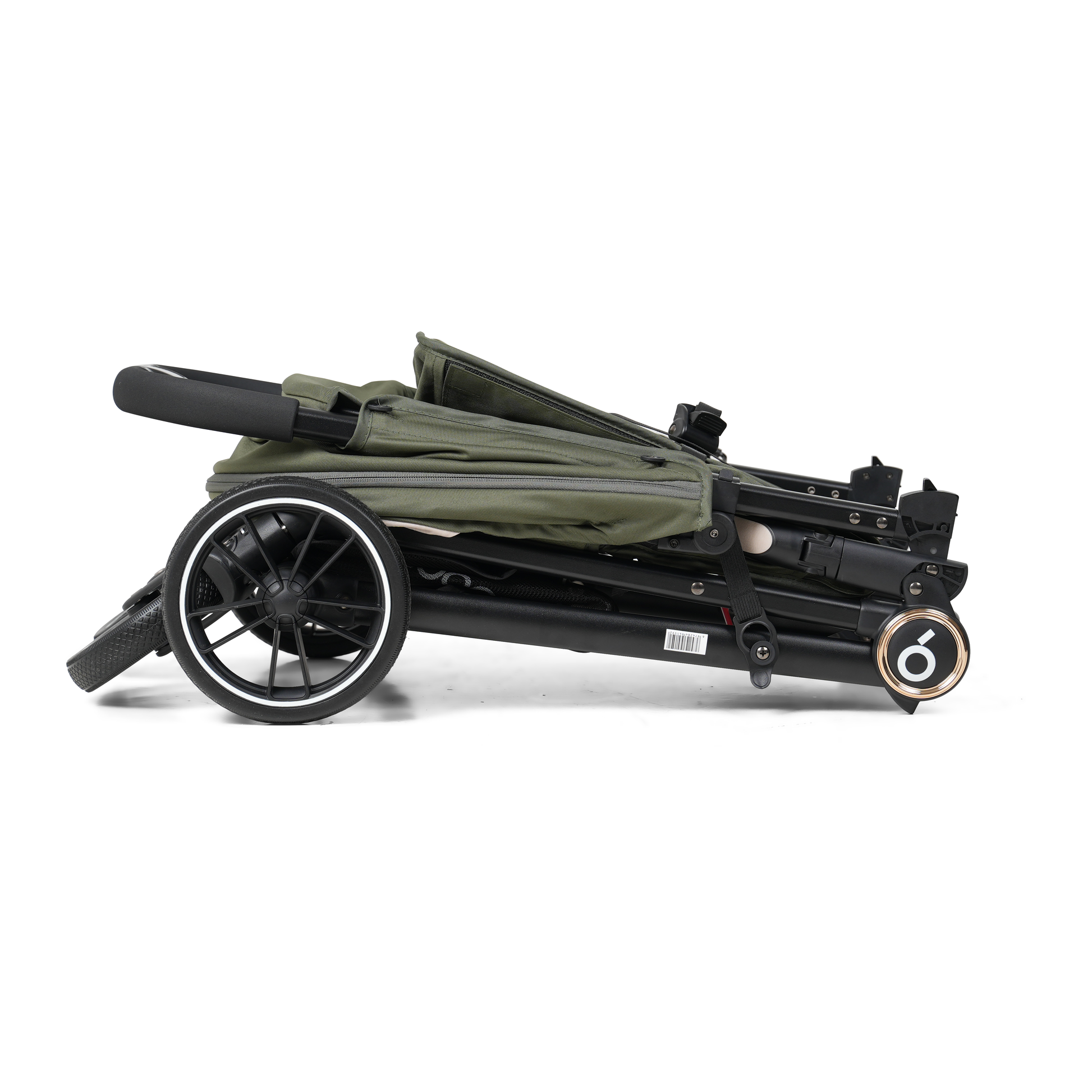 Baobaohao A6 Baby Stroller, Lightweight & Foldable Travel Pram for Newborns & Toddlers – Olive Green