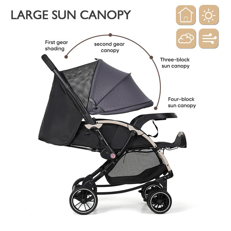 Baobaohao Stroller Comes with Rocker & Dining | Premium Quality