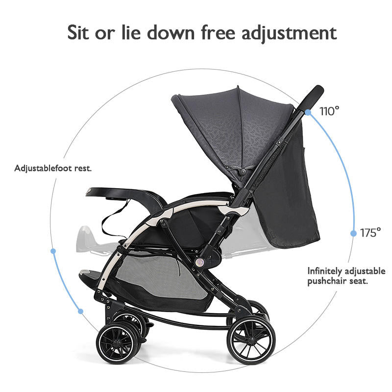 Baobaohao Stroller Comes with Rocker & Dining | Premium Quality